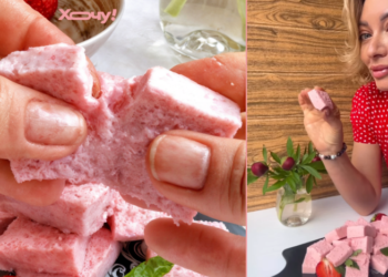 Просто перебиваем клубнику блендером: как приготовить экономный десерт вместо магазинных конфет (ВИДЕО)