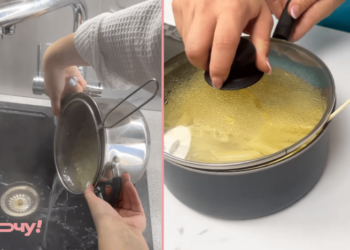 Просто переверните дуршлаг: как на самом деле отцеживать воду, чтобы макароны не “убегали” в раковину (ВИДЕО)