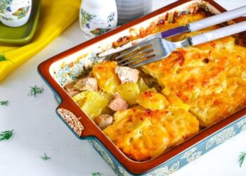 Самый простой ужин на всю семью: просто смешайте все и запеките (РЕЦЕПТ)