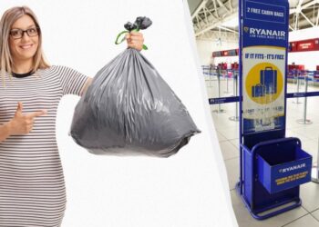Туристка “втерла носа” Ryanair за допомогою мішка для сміття