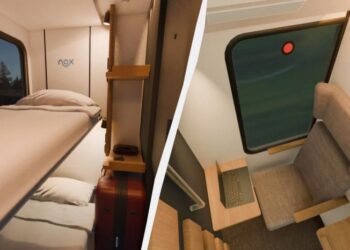 У Європі хочуть запустити мережу нічних поїздів із приватними купе, яка з’єднає 100 міст