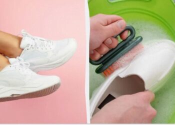 Врятувала кросівки тим, що взагалі не призначене для взуття: знову стали білосніжними