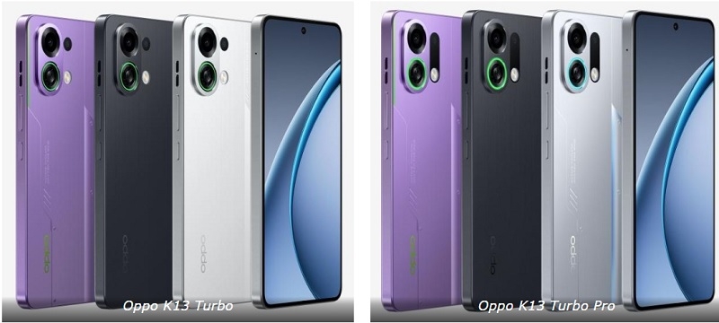 Напередодні презентації OPPO інсайдери розкрили характеристики смартфонів K13 Turbo і K13 Turbo Pro