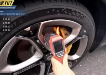 У Xiaomi YU7 Max загорілися гальмівні колодки, але виробник не побачив у цьому проблеми