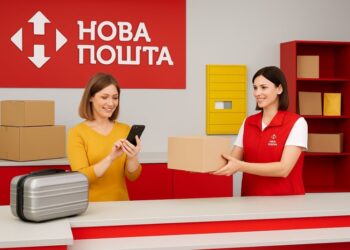 Нова послуга Нової пошти «Пункт передачі»: зберігання та передача речей у відділеннях і поштоматах