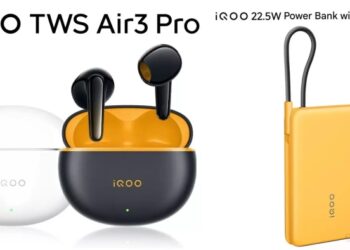 iQOO TWS Air 3 Pro: активне шумопоглинання, hi-res кодеки та зарядка за 15 хвилин