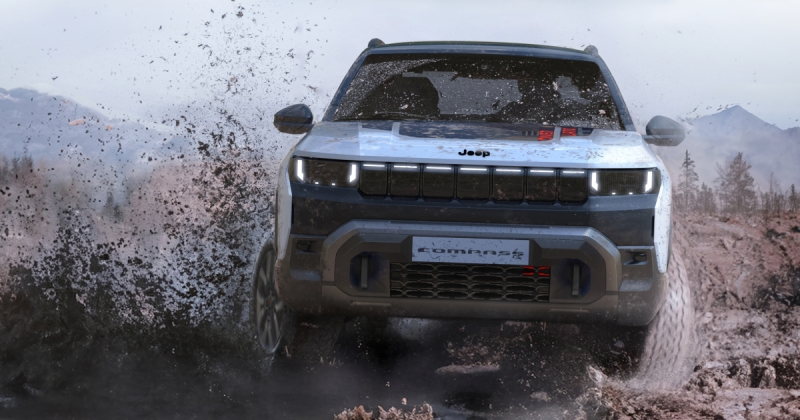 Найвитриваліший Jeep Compass готовий до того, що в салоні буде багато бруду