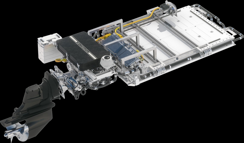 Електричний катер Frauscher x Porsche 850 Fantom з "начинкою" від Porsche Macan встановив рекорд швидкості