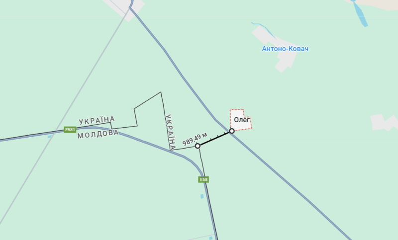 Менше кілометра до кордону з Молдовою: де розташоване село Олег і як дістатися