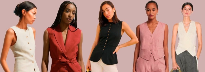 Жилет повернувся у моду і став головним хітом літа