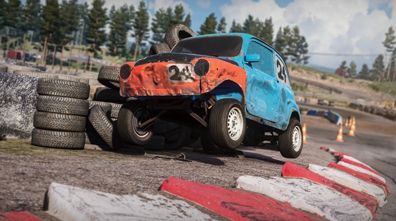 Брутальні перегони Wreckfest 2 отримали велике оновлення: у гру додали вісім треків і дві нові тачки