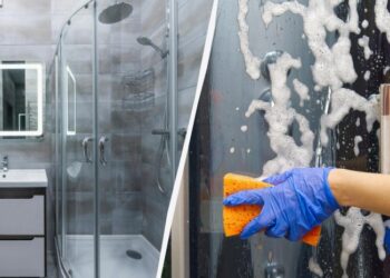 Без нальоту і розводів: чим і як відмити душову кабінку