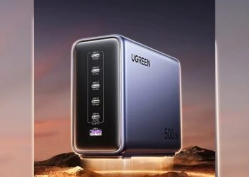 Заряджайте до шести пристроїв одночасно: UGREEN випустила блок живлення потужністю 500 Вт із великим набором портів