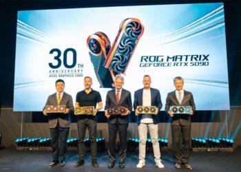 ASUS ROG Matrix RTX 5090: вища ліга GPU-геймінгу та дизайнерський епік