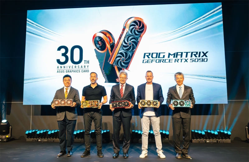 ASUS ROG Matrix RTX 5090: вища ліга GPU-геймінгу та дизайнерський епік