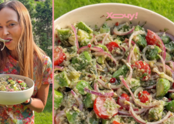 Как сделать фантастический салат из базовых овощей: весь секрет – в заправке (ВИДЕО)