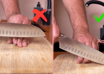 Так поступают повара в ресторанах: как держать нож, чтобы нарезать как профи