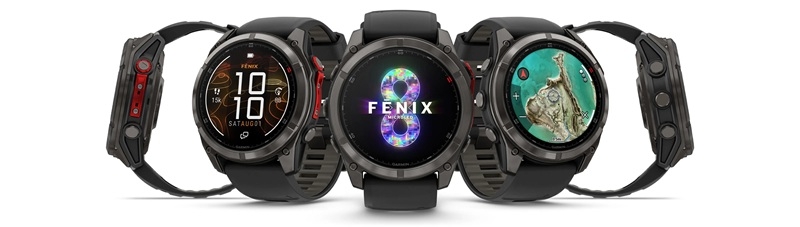 Garmin представила серію Fenix 8 Pro, до якої входить перший у світі смарт-годинник із MicroLED-дисплеєм