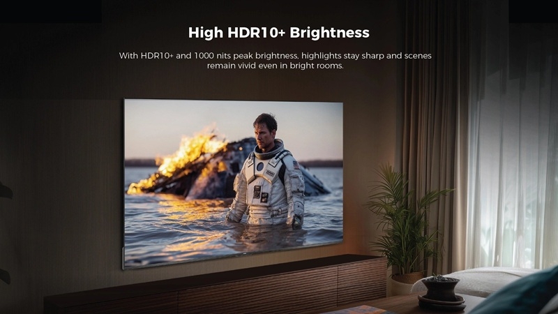 Haier випустила преміальний 100″ QLED-телевізор S90 з частотою 240 Гц, підтримкою Dolby Vision IQ і Dolby Atmos