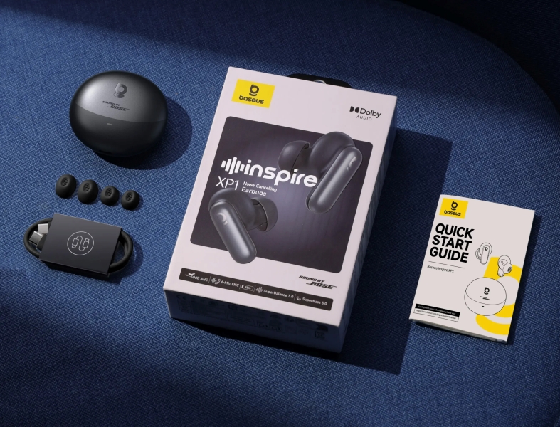 IFA 2025: Baseus представила лінійку Inspire - доступні навушники з "преміальним" Sound by Bose