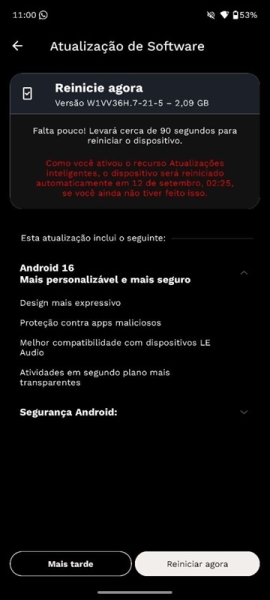 Смартфони Motorola почали отримувати стабільну версію Android 16