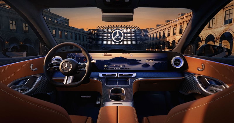 Новий GLC EV: Mercedes показав свій найбільший сенсорний екран