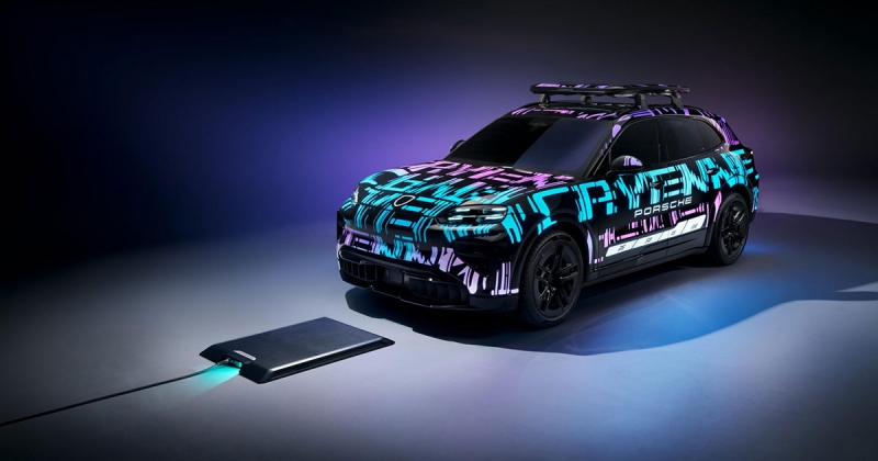 У продажу з 2026 року: Porsche показала бездротову зарядку для електромобілів