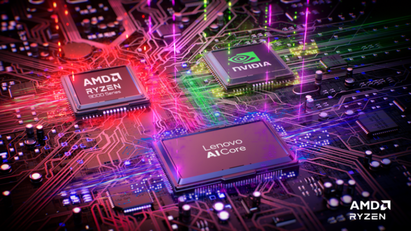 Lenovo запускає ноутбук Legion Pro 7 з Ryzen 9955HX3D та три ігрових монітори