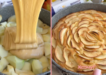 Простейшая шарлотка: проверенный рецепт, который всегда удается  (ВИДЕО)