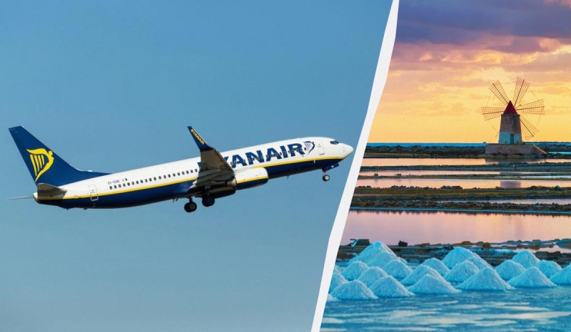 Ryanair відкриває нову базу на Сицилії: це дасть змогу запустити понад 20 нових маршрутів