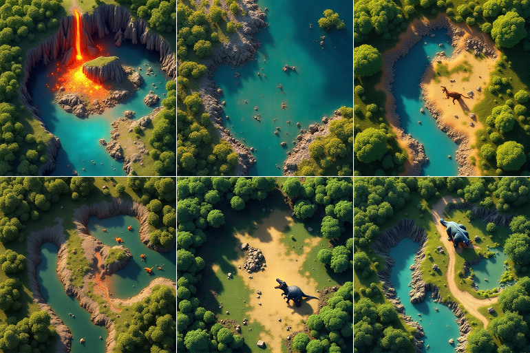 ШІ перетворює ASCII RPG в графічну гру у реальному часі та у різних стилях