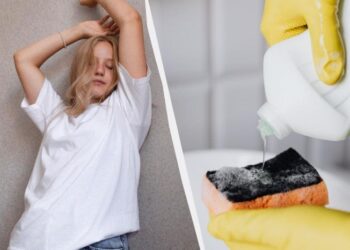 Старі жовті плями поту “пішли” після мийного засобу: хитрість, яка рятує речі