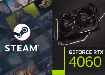 Steam у серпні 2025: NVIDIA RTX 4060 перехоплює лідерство, 32 ГБ стають мейнстримом, раптовий успіх Intel