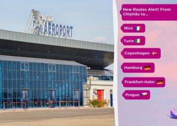 Wizz Air запускає ще шість нових маршрутів з Кишинева