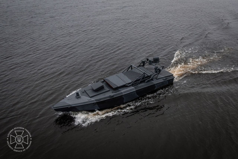 СБУ показала нове покоління морських дронів Sea Baby: тепер із кулеметом і РСЗВ (відео)