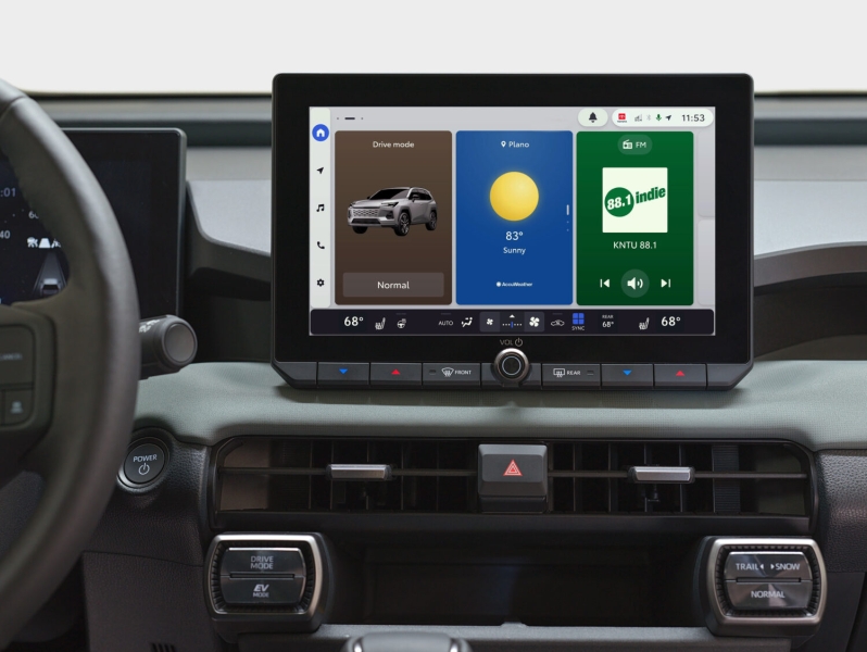 Toyota представила мультимедійну систему нового покоління