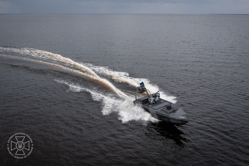 СБУ показала нове покоління морських дронів Sea Baby: тепер із кулеметом і РСЗВ (відео)