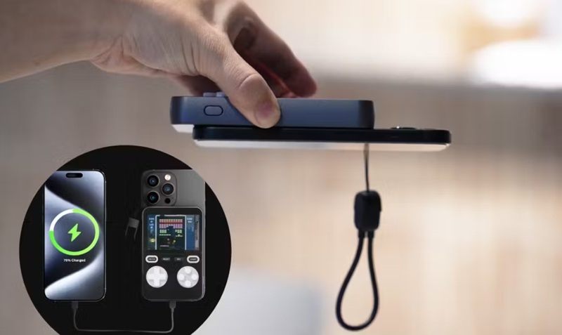 Представлено Mobile BOY — гібрид MagSafe-акумулятора для iPhone та ігрової ретро-консолі в стилі Nintendo Game Boy