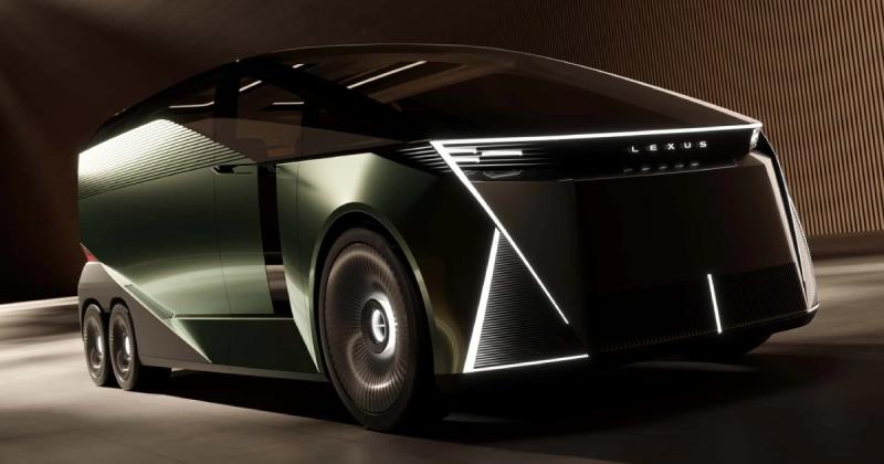 Lexus LS еволюціонував із седана у шестиколісний мінівен