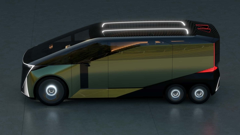 Lexus LS еволюціонував із седана у шестиколісний мінівен