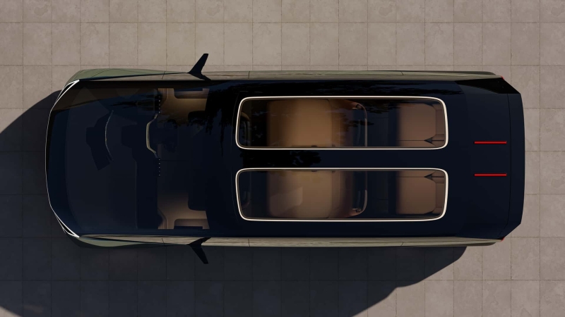 Lexus LS еволюціонував із седана у шестиколісний мінівен