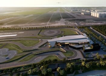У новому Porsche Experience Centre Singapore траса пройде прямо крізь будівлю