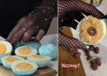 Фаршированные яйца-глаза на Хэллоуин: простой рецепт жуткой закуски (ВИДЕО)