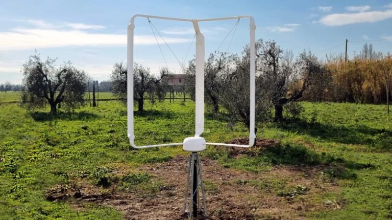 Італійські вітрові турбіни GEVI Wind виробляють на 60% більше енергії, ніж звичайні