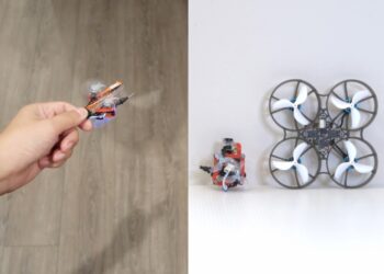 Маленький шпигун: “найменший у світі” FPV-дрон важить 25 г