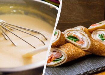 Млинці всього з двох інгредієнтів: без борошна, крохмалю і молока, а дуже смачно