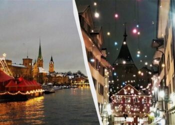Різдвяний ярмарок у розкішному швейцарському місті визнали найкрасивішим у Європі