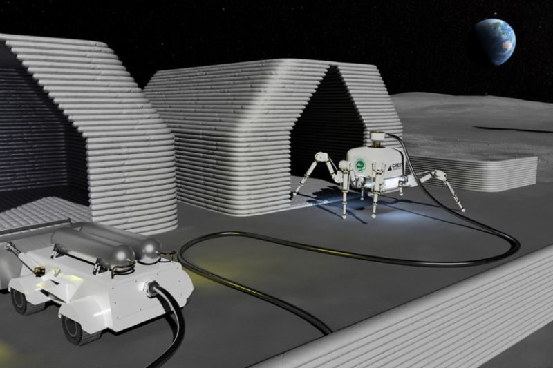 Робопавук Шарлотта друкуватиме новий будинок щодня, навіть на Місяці