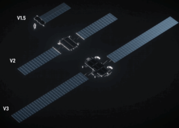 SpaceX показала супутники Starlink V3: гігабітний інтернет, в 20 разів швидший за V2 mini