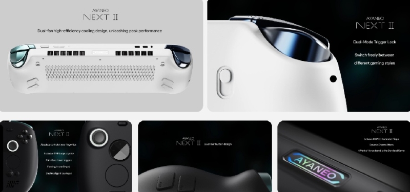 Steam Deck у паніці: анонсована потужна портативна консоль Ayaneo NEXT 2 з Windows і новітнім процесором AMD Ryzen AI Max+ 395